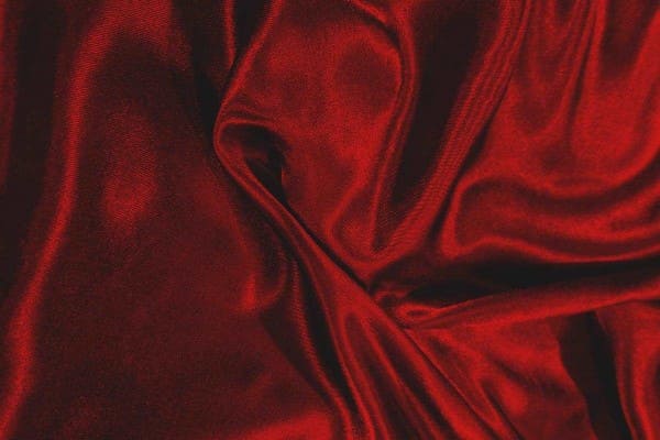 Red color velvet fabric 