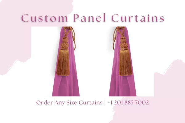 extra wide curtains panel for doors