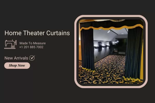 red custom made home theater curtains 
